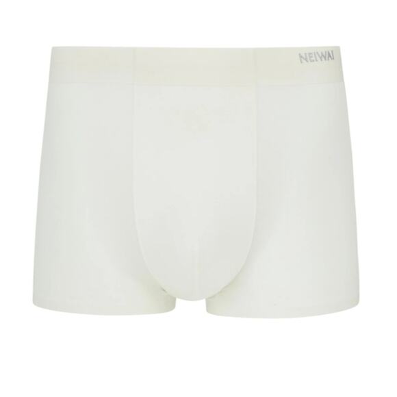 NEW Neiwai Men's Model Boxer Brief 2.0 Two Piece Set In Tealeaf Brown And White - Picture 5 of 13